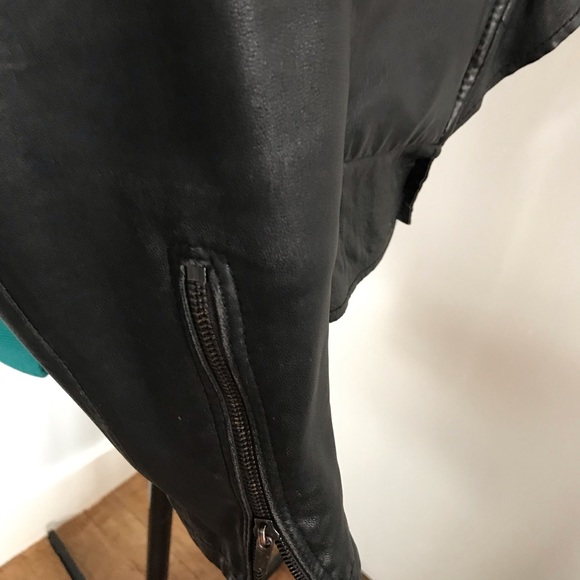 William Rast Leather Jacket - Picture 4 of 5